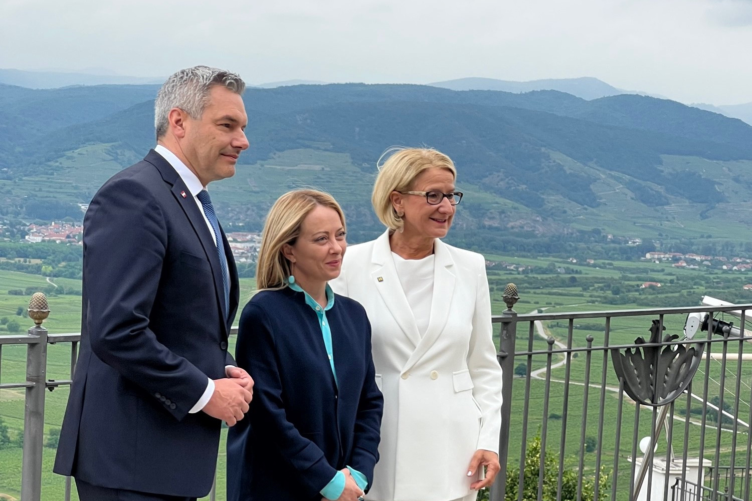 Visita in Austria del Presidente del Consiglio Giorgia Meloni (©Beltrame)