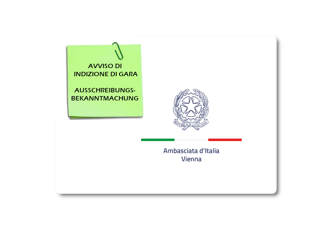 avviso di indizione di gara IT DE